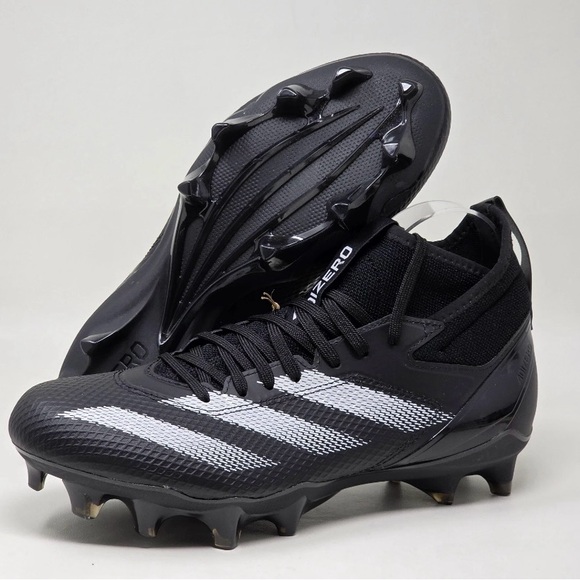adidas Other - Adidas Adizero Impact Football Cleats Black White IE9661 Men’s Size 7 New